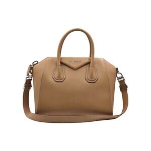 Givenchy Antigona Small Sugar Goatskin Leather Satchel Bag Brown - $2500